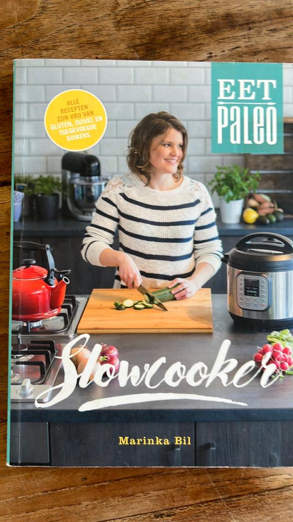 Eet paleo slowcooker Marinka Bill, Ophalen of Verzenden, Zo goed als nieuw