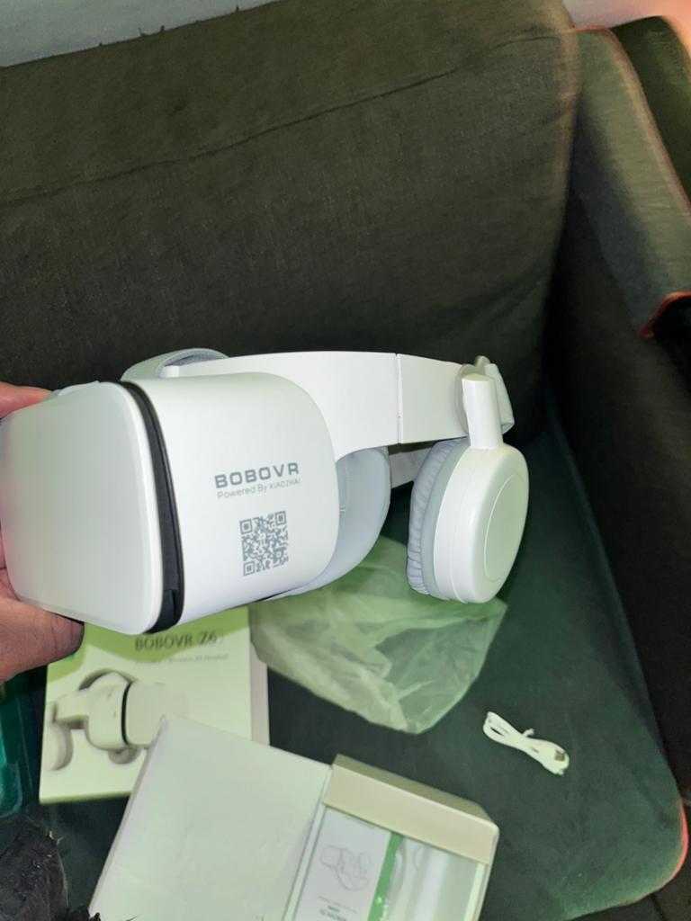 BOBOVR Z6 VR-bril met ingebouwde koptelefoon, Spelcomputers en Games, Ophalen of Verzenden, Zo goed als nieuw, VR-bril, Overige platformen