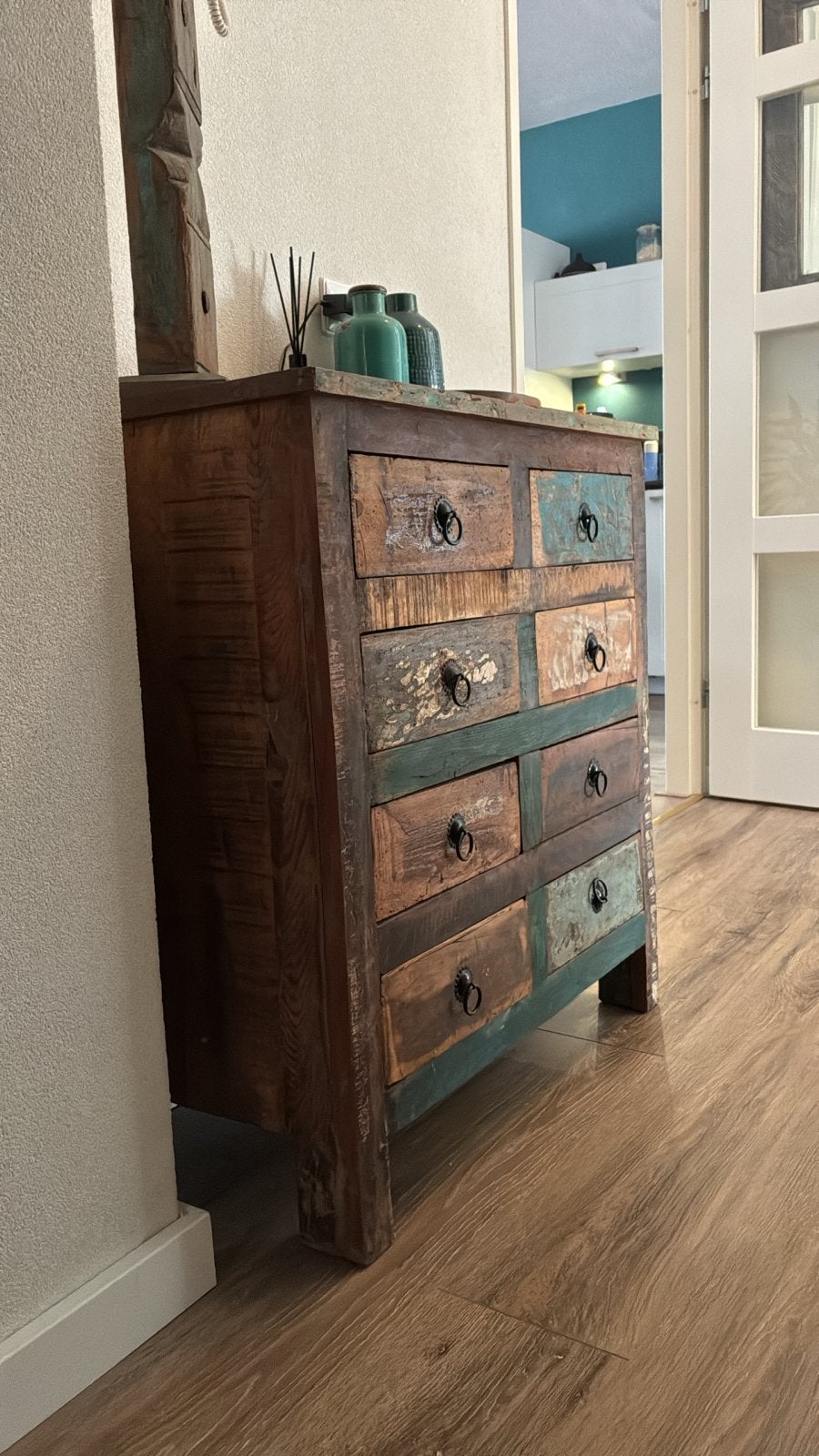 Loods 5 Ladekast met 8 Laden - 39x41.5x85 cm, Ophalen, Minder dan 50 cm, Gebruikt, 5 laden of meer