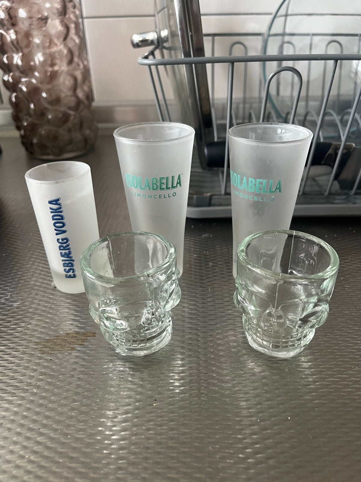 Shot glasses - Set van 5 shotglaasjes, Ophalen, Meerkleurig, Overige merken, Glas
