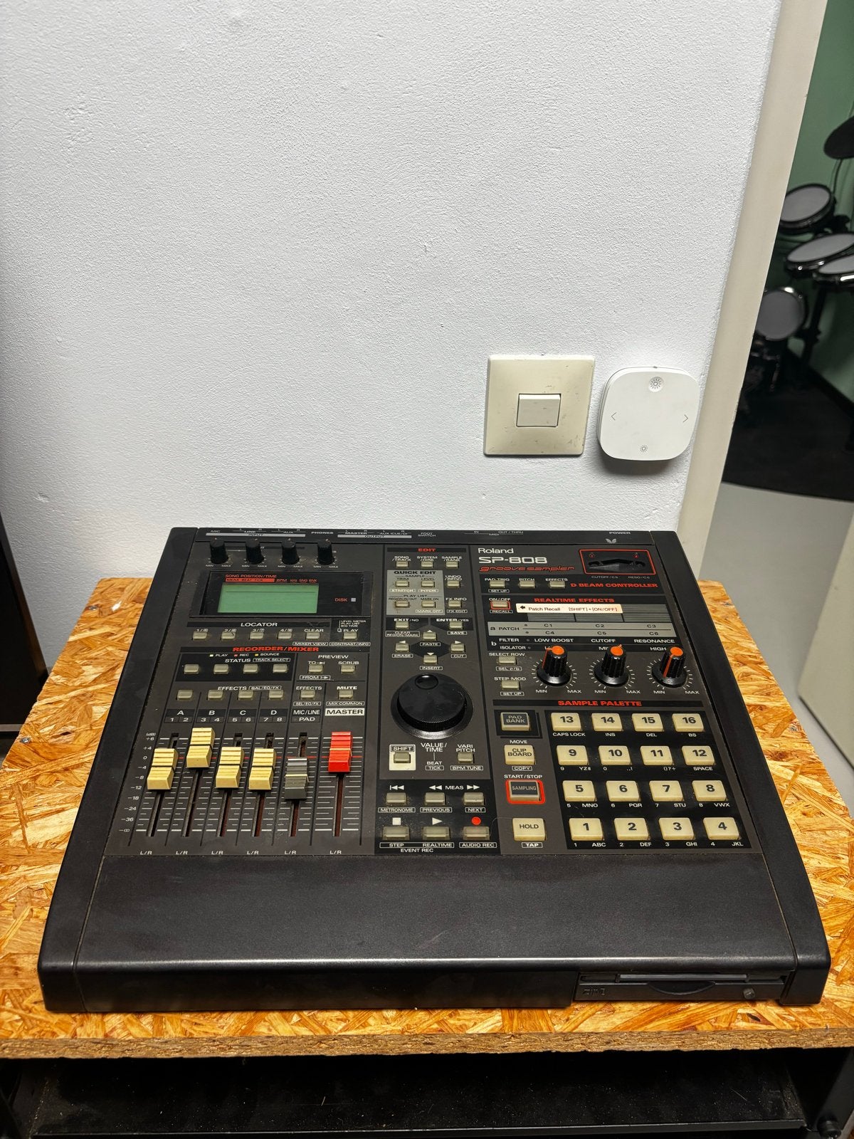 Roland SP-808 Groove Sampling Workstation met Zipdrives, Muziek en Instrumenten, Samplers, Ophalen of Verzenden, Gebruikt