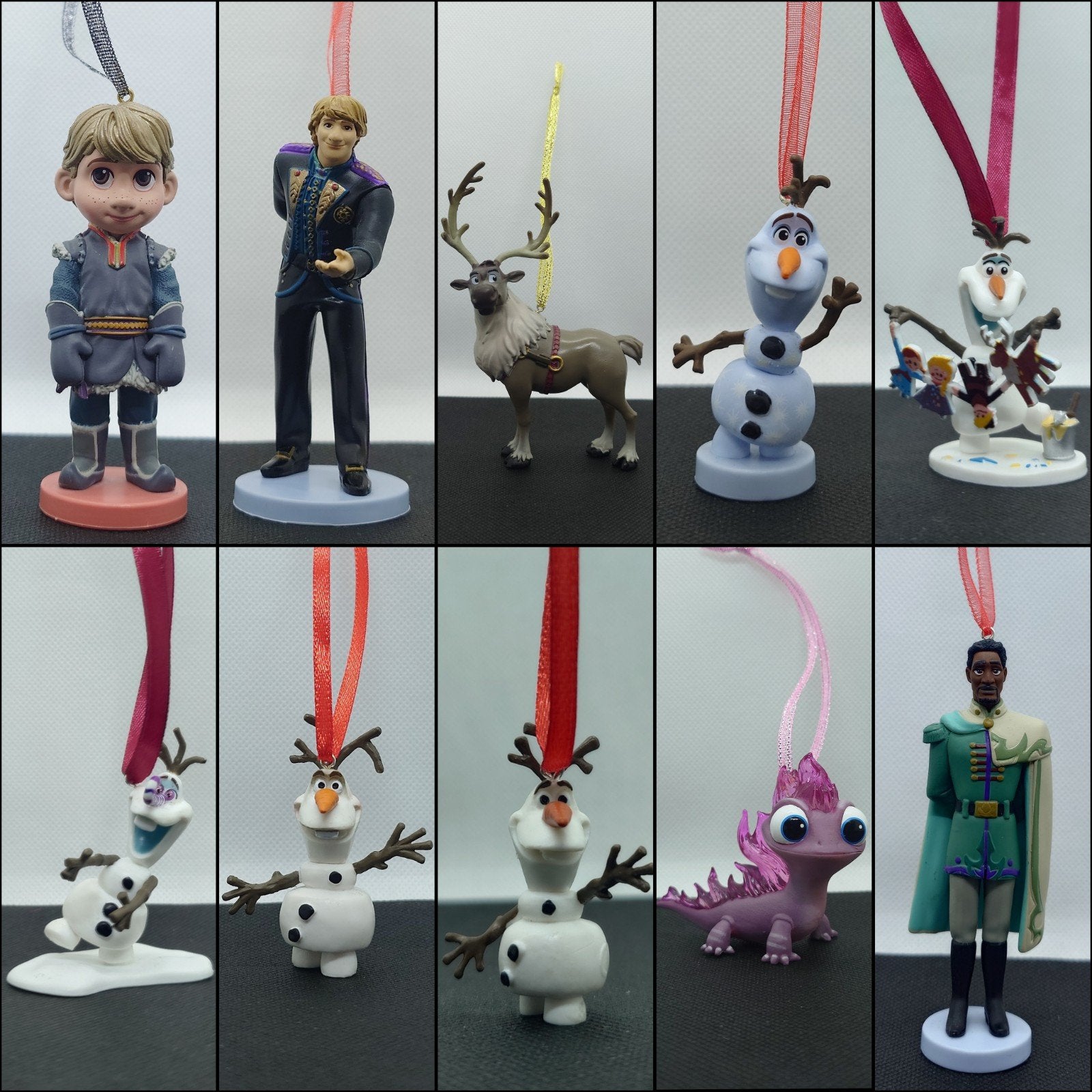 Disney Frozen Olaf Sven Kristoff Bruni Nokk kerst ornamenten, Ophalen of Verzenden, Nieuw