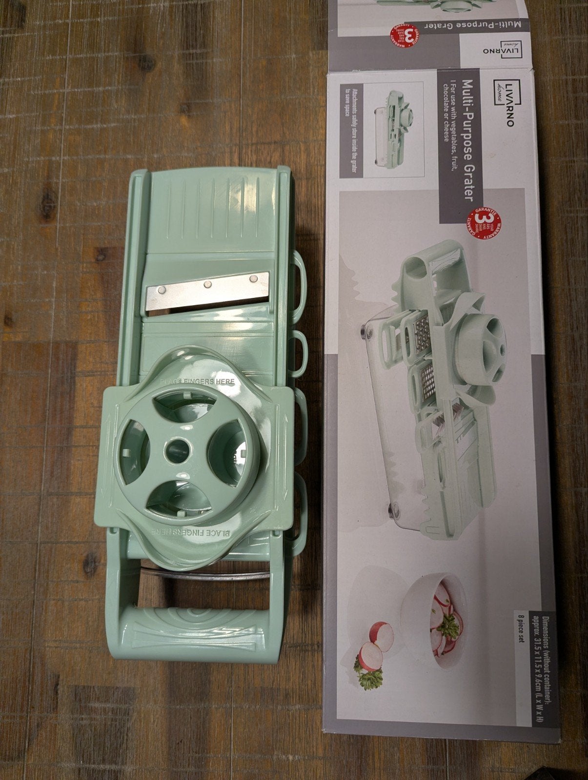 LIVARNO home Multi-Purpose Grater - Nieuw in doos, Kunststof, Nieuw, Ophalen of Verzenden, Overige merken