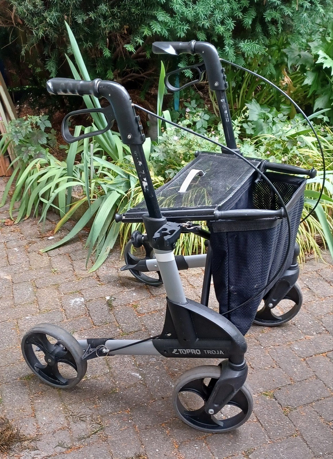 Rollator topro troya, Ophalen