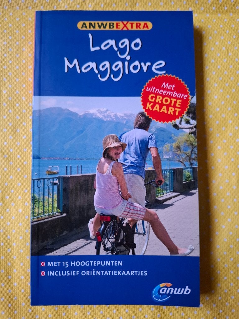 ANWB reisgids Lago Maggiore + plattegrond, Gelezen, Europa, Ophalen of Verzenden, Reisgids of -boek