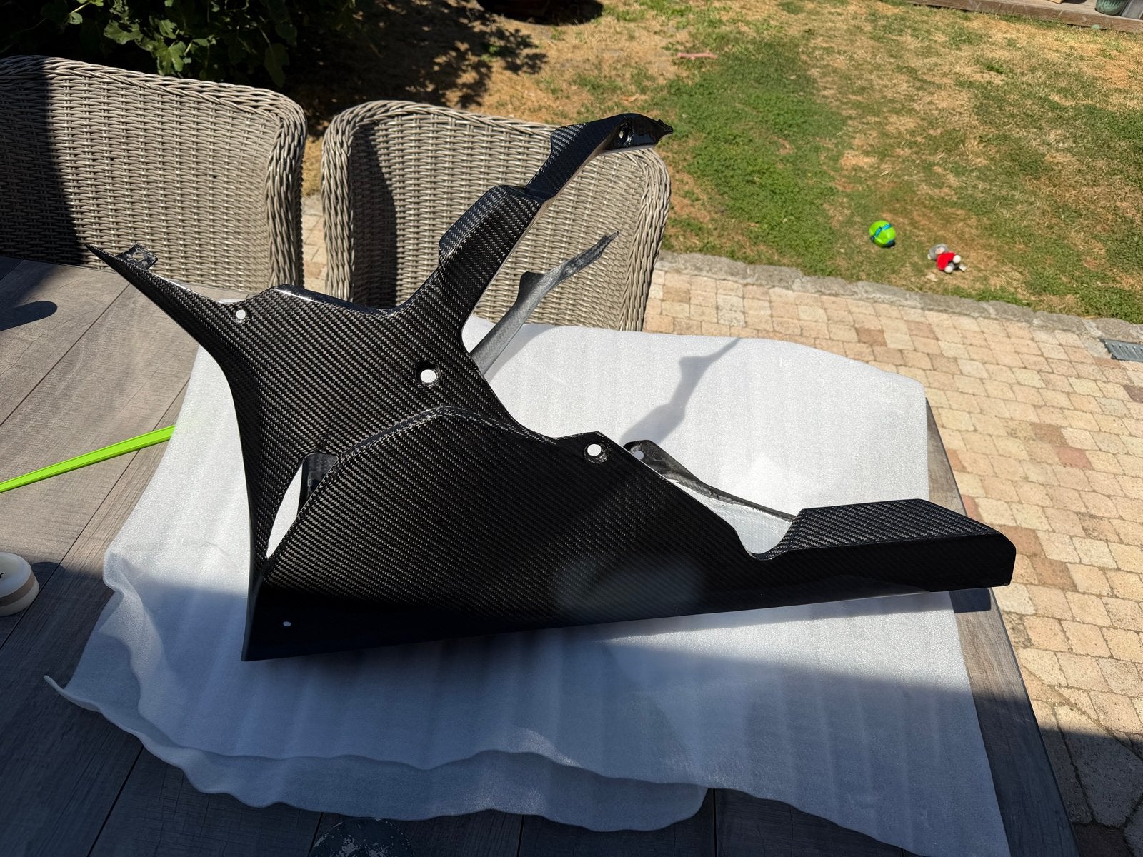 Carbon Belly Pan voor BMW S1000RR K67 (2019-2026), Ophalen of Verzenden, Gebruikt