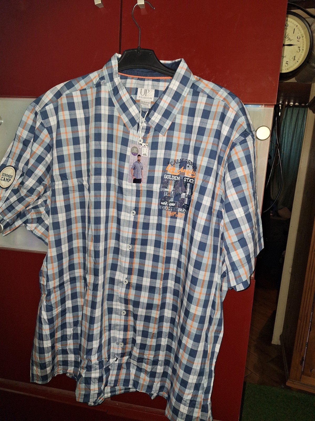 UPZ Fashion herenoverhemd, Ophalen of Verzenden, Nieuw, Blauw, Overhemd