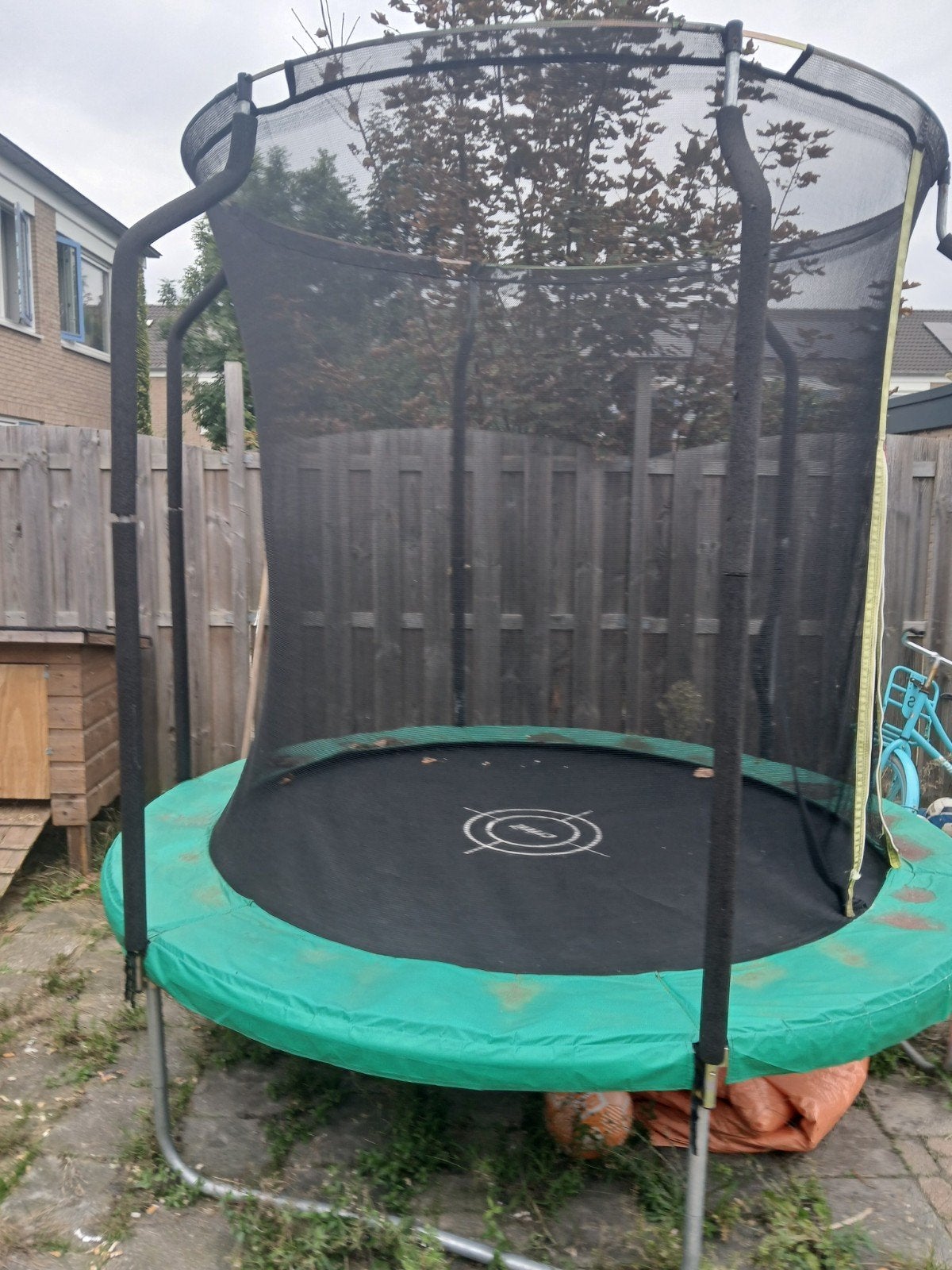 trampoline, Ophalen