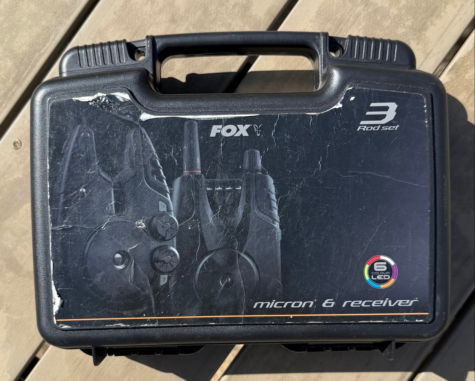 Fox Micron MXr+ 3 Rod Set met Receiver, Ophalen of Verzenden, Zo goed als nieuw, Overige typen