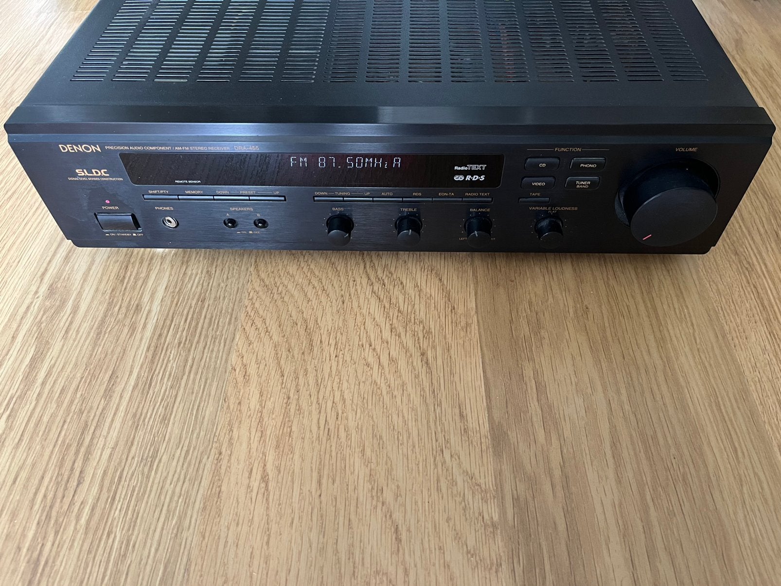 Denon DRA-455 receiver, Ophalen, Gebruikt, Denon