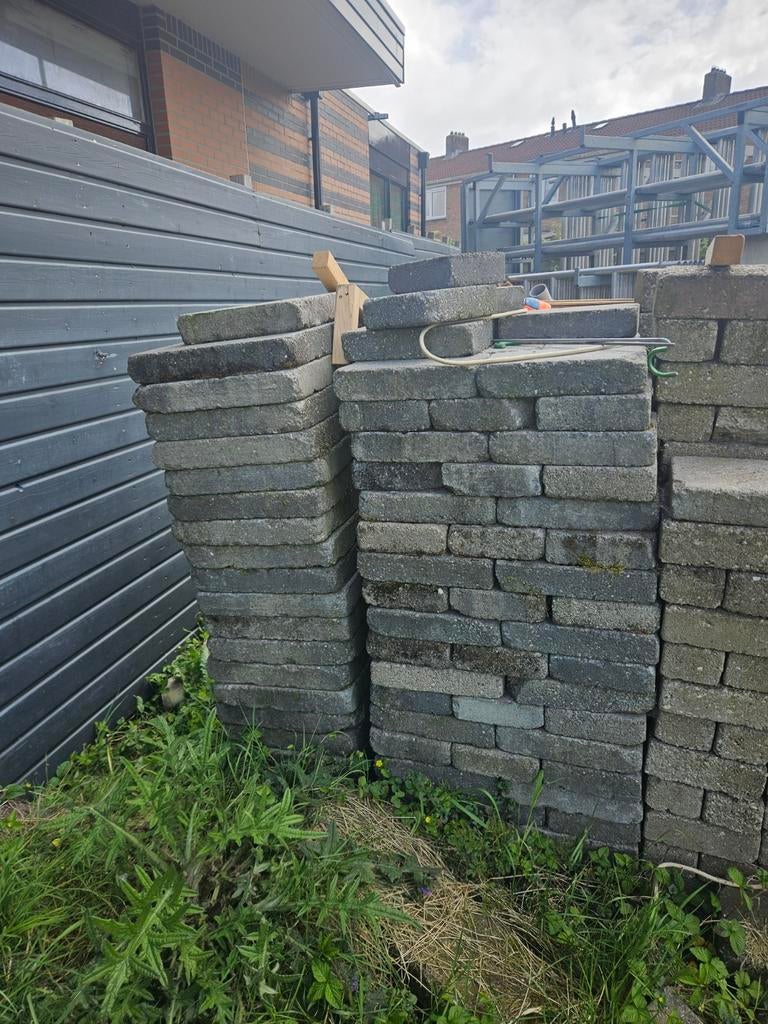 Wildverband sierbestrating | trommelstenen | abbeystones, Tuin en Terras, Tegels en Klinkers, Ophalen, Gebruikt, Overige typen