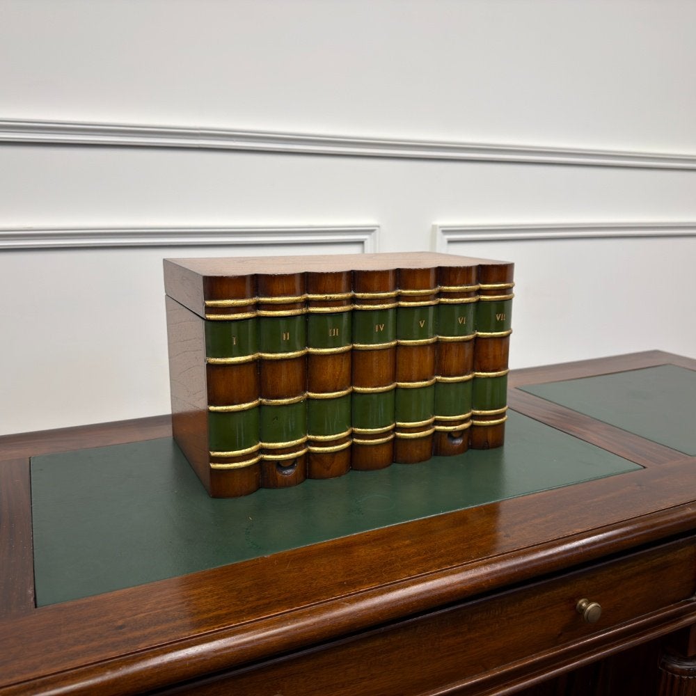 Engelse Originele Globe Wernicke Boekenkist Faux Books, Ophalen of Verzenden