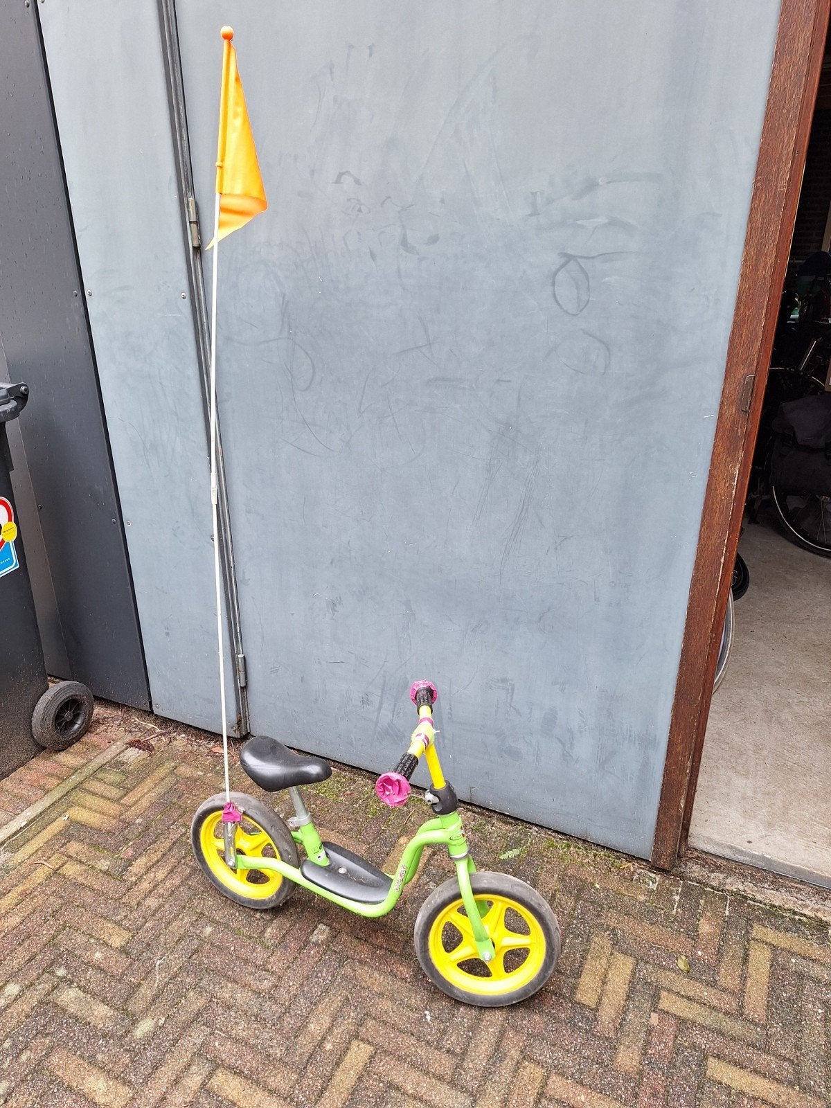 Puky loopfiets medium met massieve banden, Ophalen, Gebruikt, 16 tot 20 inch, Puky