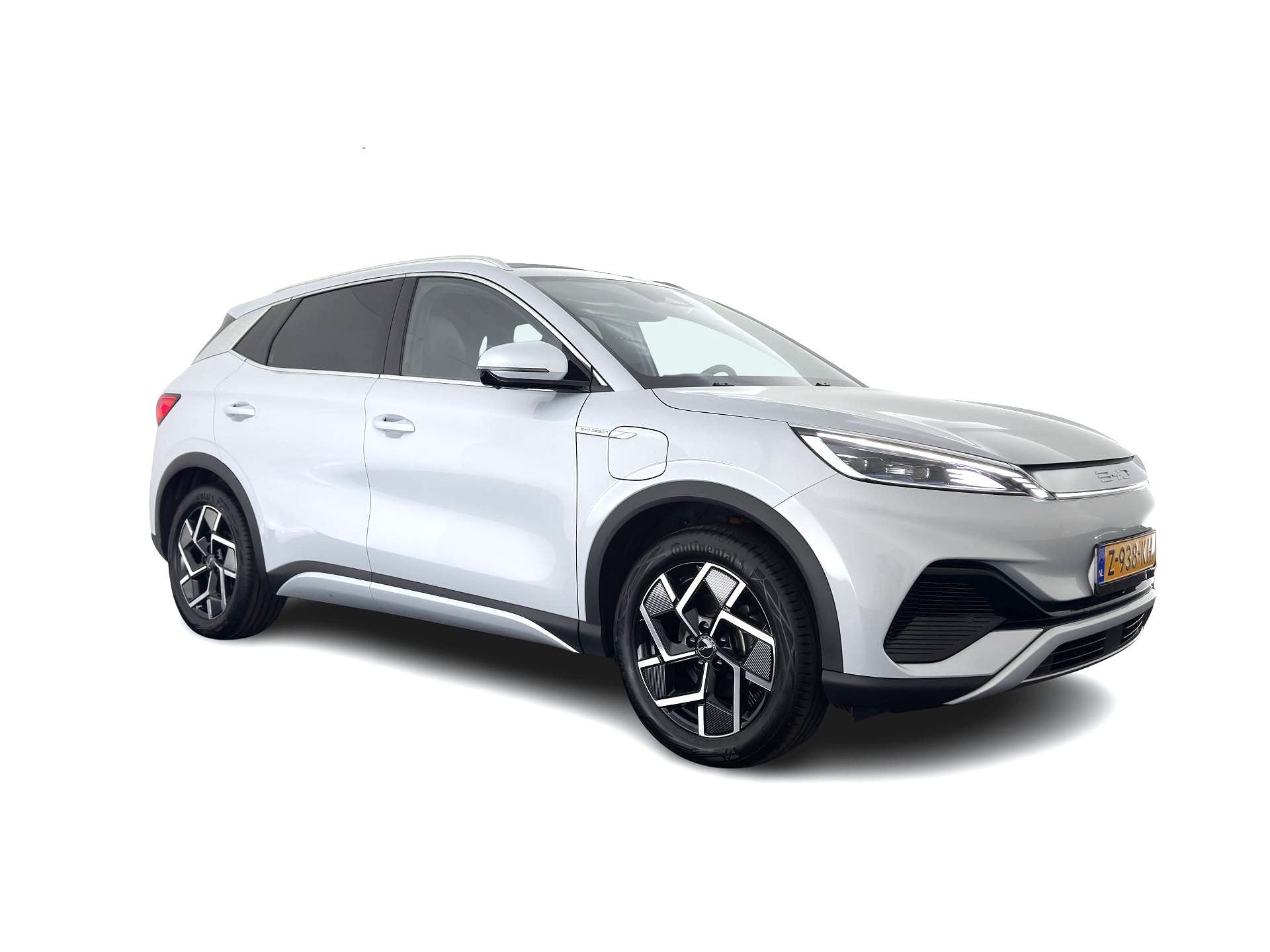 BYD ATTO 3 Comfort 60 kWh [3-Fase-11kW] {SoH-94%} (INCL-BTW), Auto's, Gebruikt, 33 min, Wit, Blauw