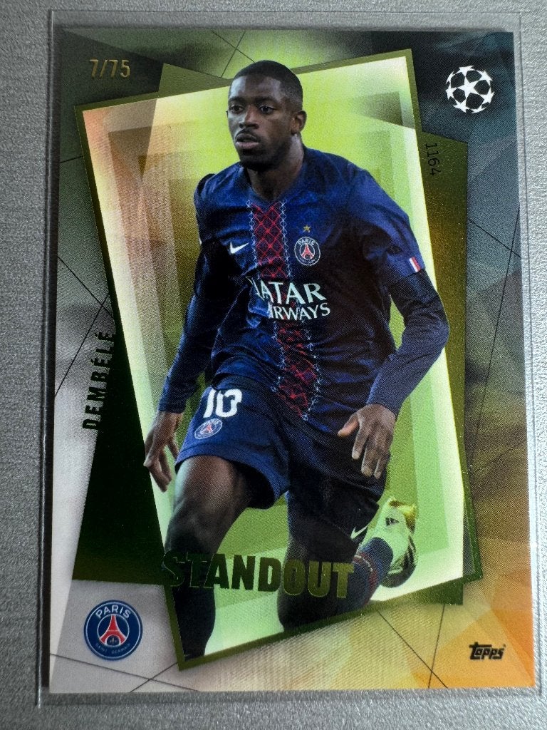 Ousmane Dembele Topps Standout /75, Verzenden, Zo goed als nieuw, Plaatje