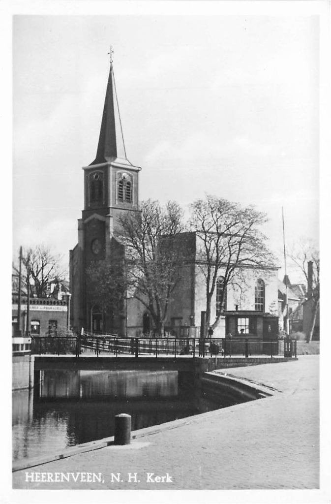 388-498-021 Heerenveen NH Kerk, Verzenden, Voor 1920, Friesland