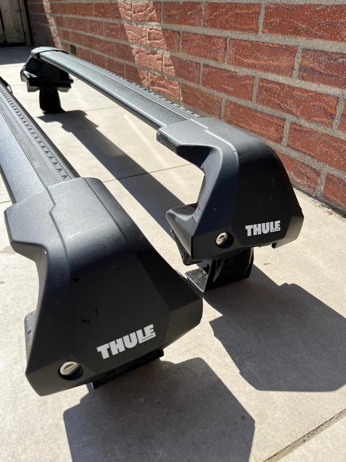 Thule dakdragers wingbar edge 7205, Auto diversen, Dakdragers, Ophalen, Zo goed als nieuw