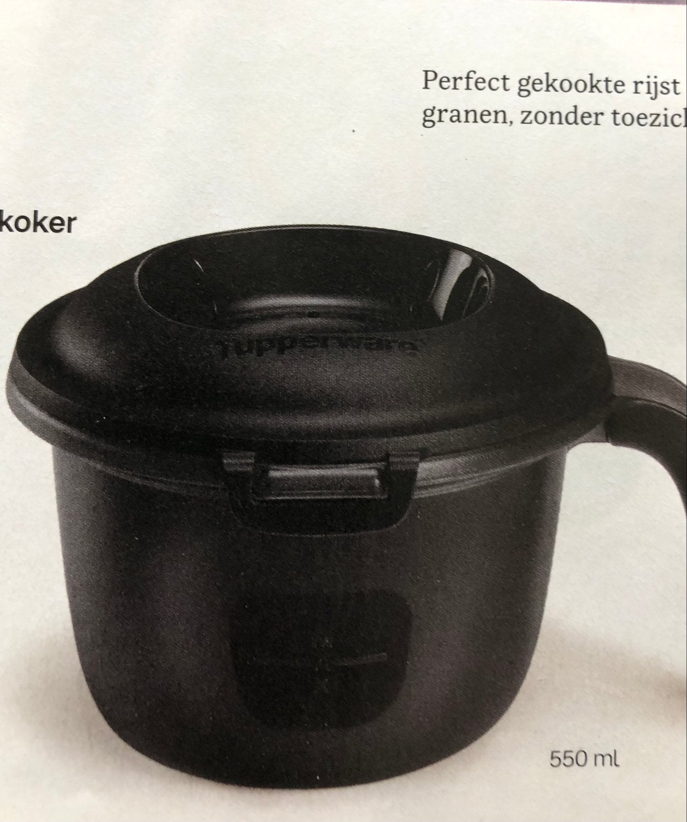 Tupperware Rijstmaker voor 3-4 personen - Splinternieuw, Huis en Inrichting, Keuken | Tupperware, Ophalen of Verzenden, Nieuw