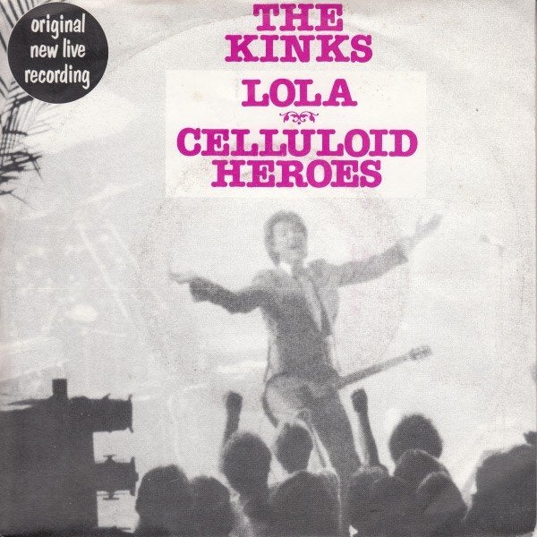 The Kinks – Lola / Celluloid Heroes  wit vinyl, Cd's en Dvd's, Fotohoes, 7 inch, Single, Ophalen of Verzenden