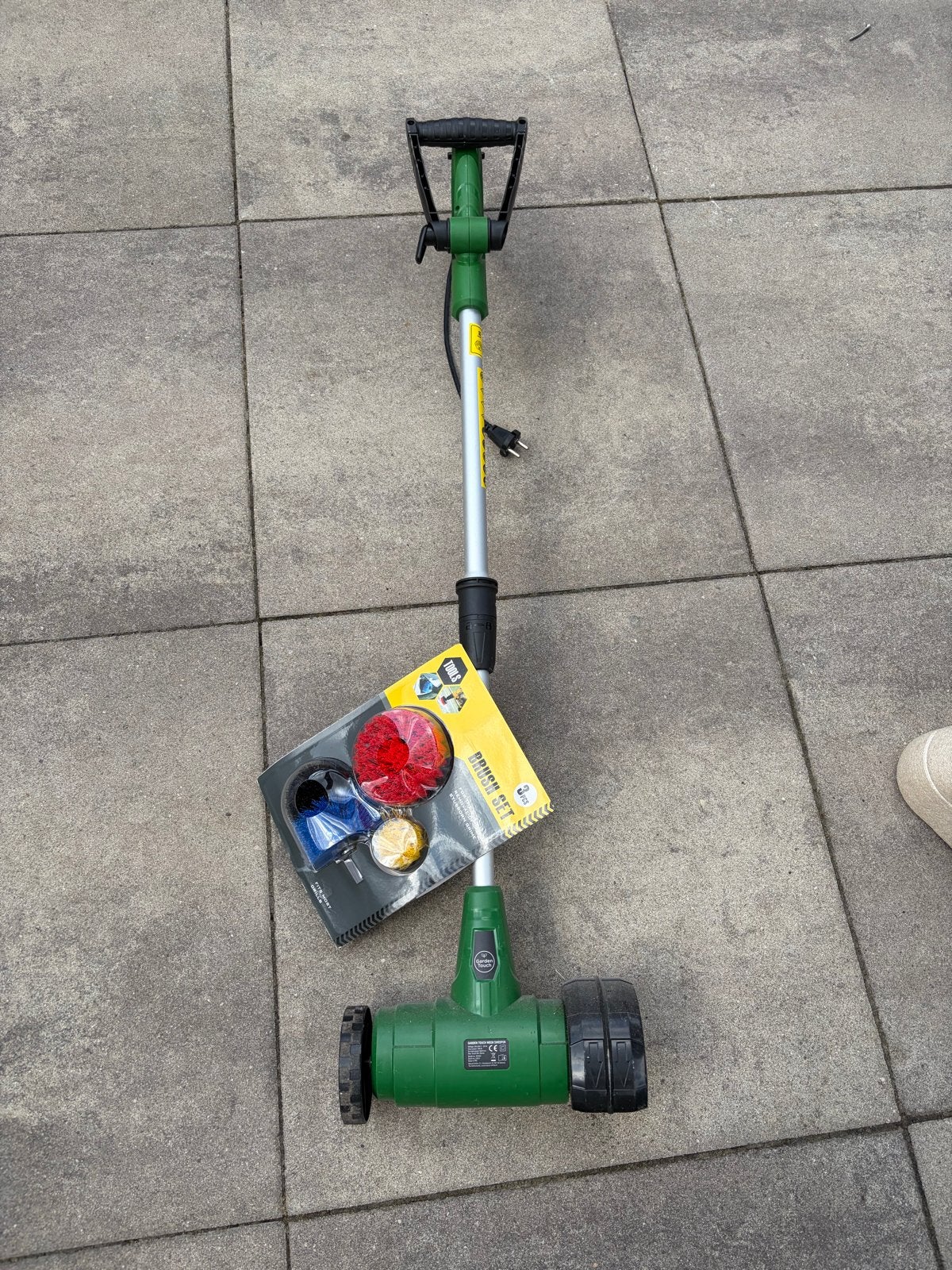 Elektrische onkruidborstel met accessoires, Tuin en Terras, Ophalen, Zo goed als nieuw, Overige soorten