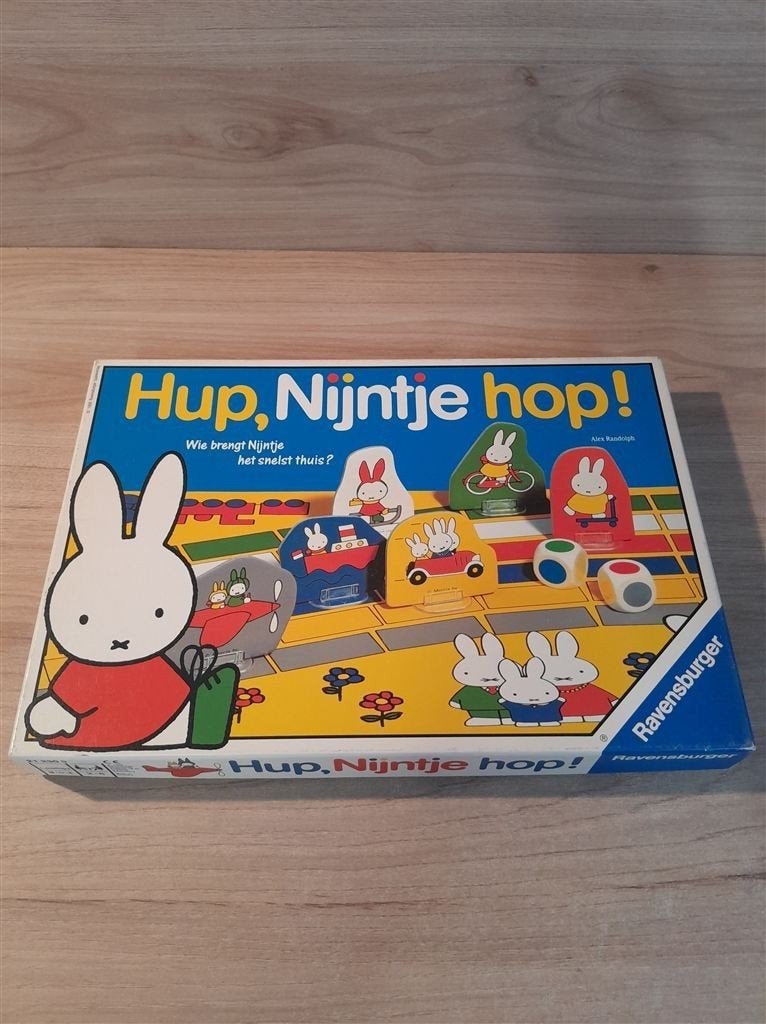 Hup nijntje hop - s5949, Hobby en Vrije tijd, Gezelschapsspellen | Bordspellen, Verzenden, Zo goed als nieuw