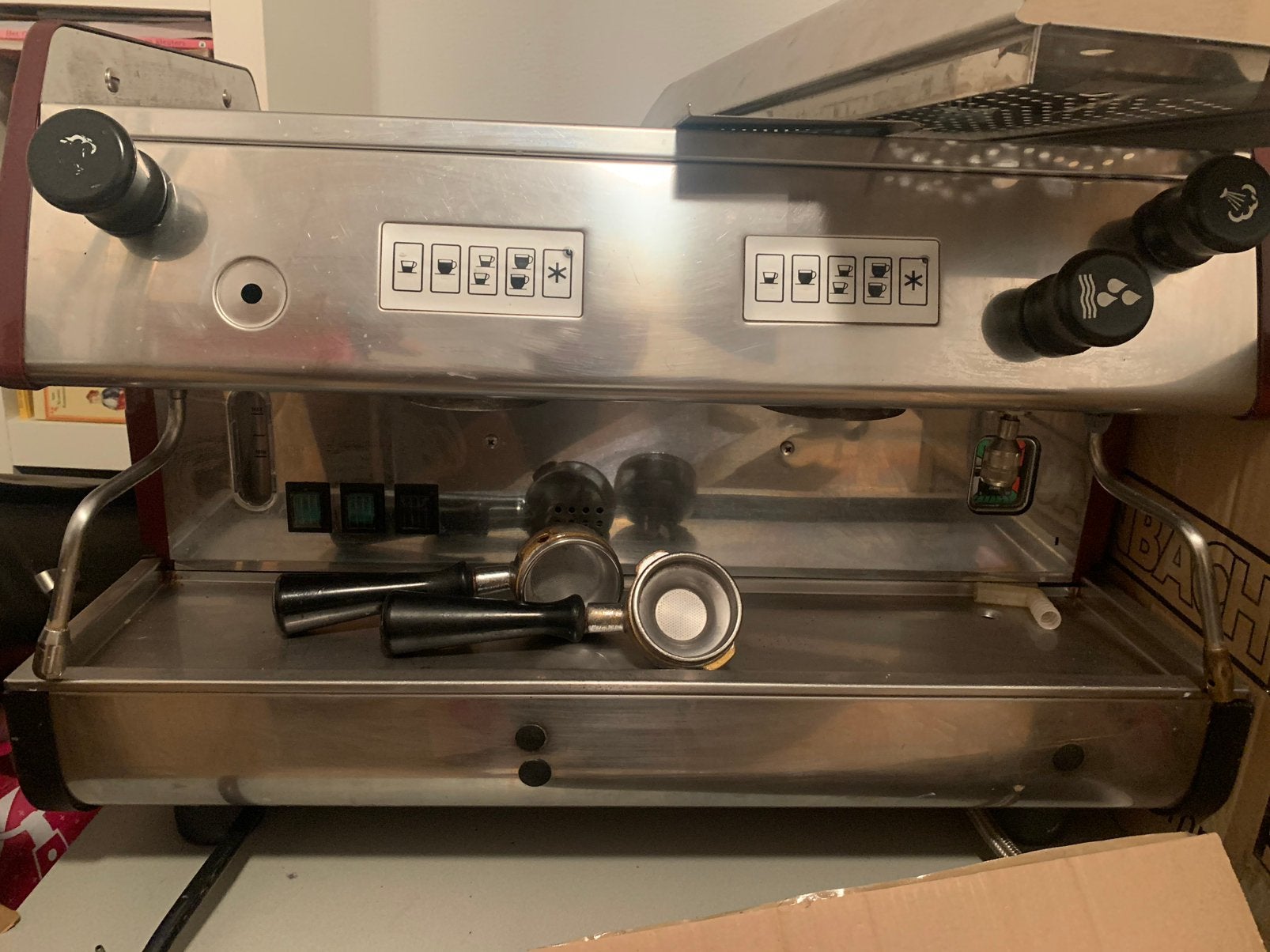 La Pavoni Bar TV2 – Professionele 2-Groeps Espressomachine, Ophalen, Gebruikt