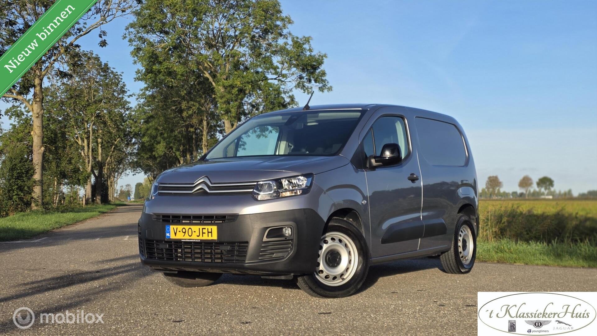 Citroen ë-Berlingo 136 L1 50 kWh lage kilometerstand!, Automaat, 136 pk, Gebruikt, 750 kg