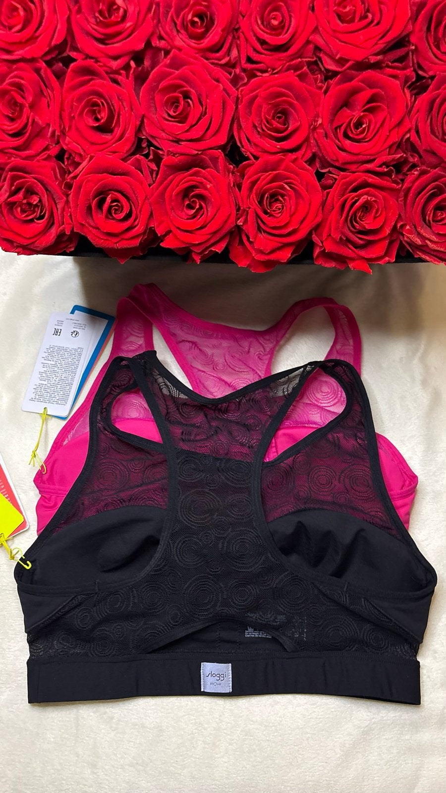 2x Sloggi Sport BH's - Maat S, Kleding | Dames, Ondergoed en Lingerie, Verzenden, Zwart, BH