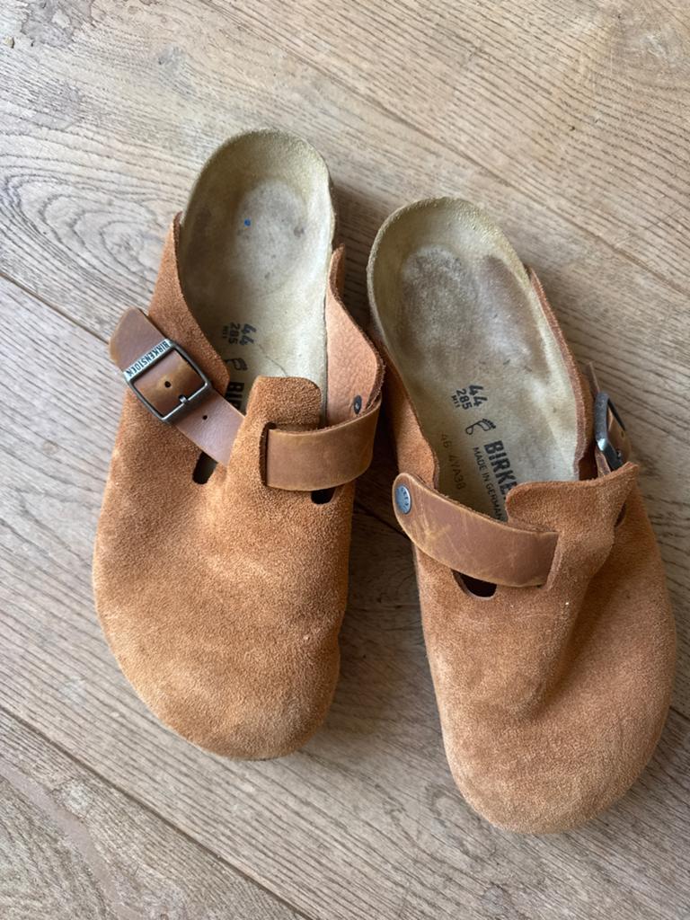 Birkenstock Boston klompen - Maat 44, Ophalen of Verzenden, Gedragen, Bruin