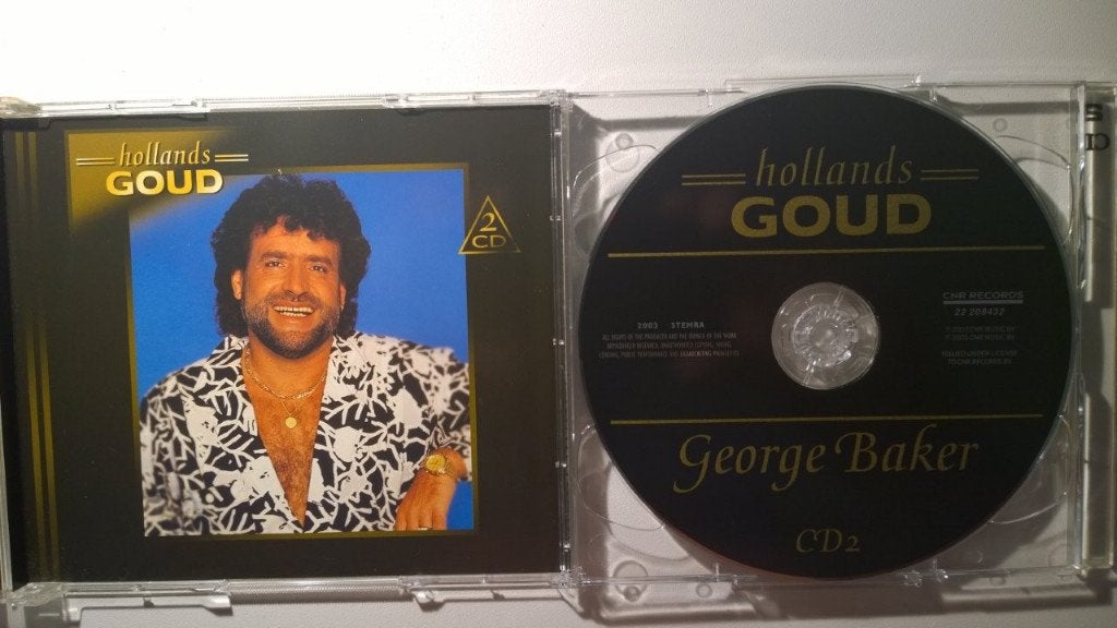 George Baker - Hollands Goud, Cd's en Dvd's, Cd's | Pop, Ophalen of Verzenden, Zo goed als nieuw, Pop, Album