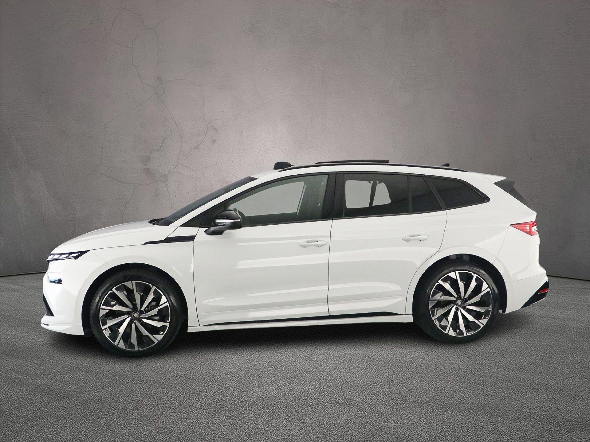 Skoda Enyaq 60 Sportline 204pk Automaat, Panoramadak, Stoelv, Automaat, Achterwielaandrijving, Gebruikt, Automatische klimaatregeling