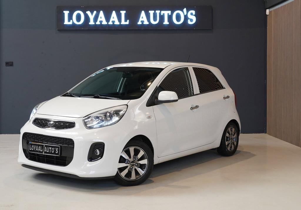Kia Picanto 1.0 CVVT First Edition | AIRCO | CRUISE | ELEK.R, Auto's, Kia, Voorwielaandrijving, Euro 5, Stof, Gebruikt