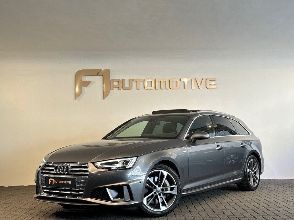 Audi A4 Avant 45 TFSI Design Pro Line, Auto's, Audi, Gebruikt, Zwart, 4 cilinders, 1984 cc