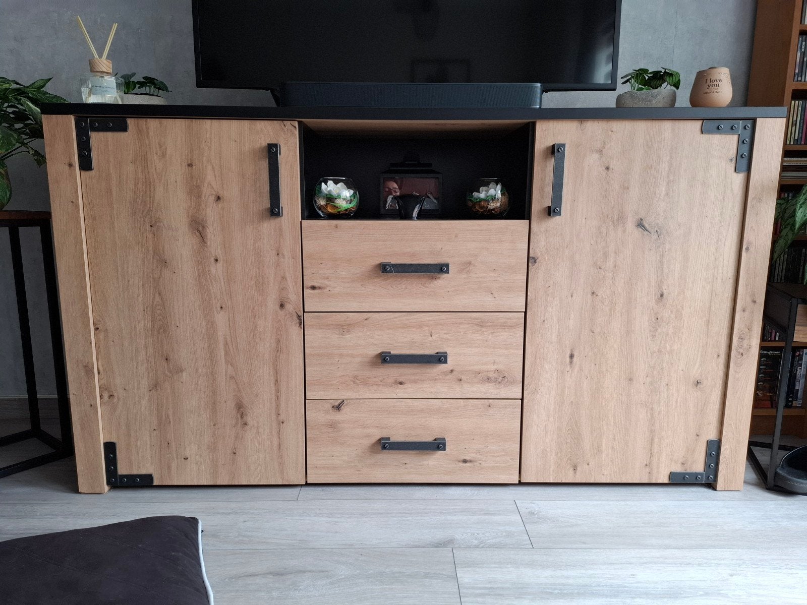 Dressoir, Ophalen, Zo goed als nieuw, 25 tot 50 cm, Overige houtsoorten