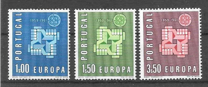 Portugal 1961 Europa, Verzenden, Portugal, Postfris