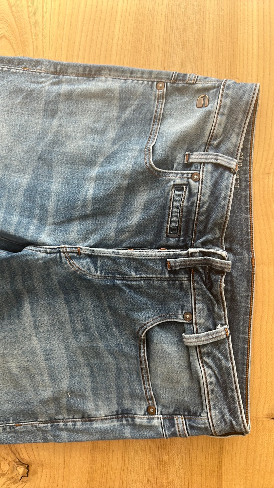 Blauwe g star spijkerbroek mt 32-34, Kleding | Heren, Ophalen of Verzenden, Zo goed als nieuw, Blauw, W32 (confectie 46) of kleiner