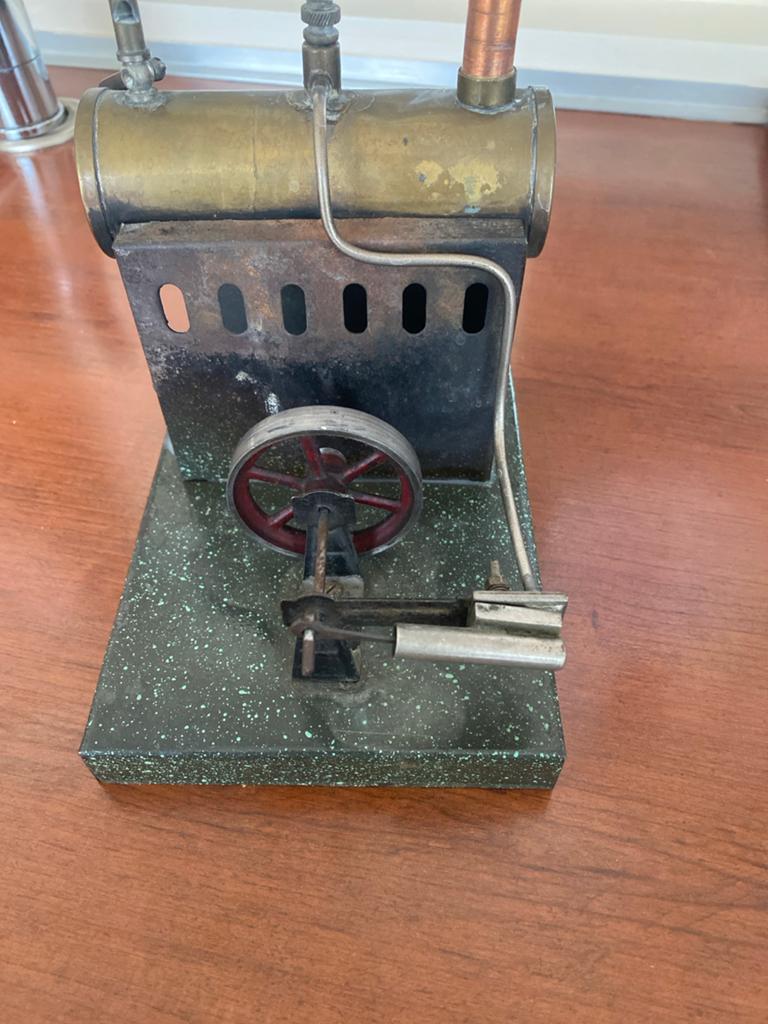 Vintage Stoommachine Model - Decoratief en Functioneel, Ophalen of Verzenden, Gebruikt