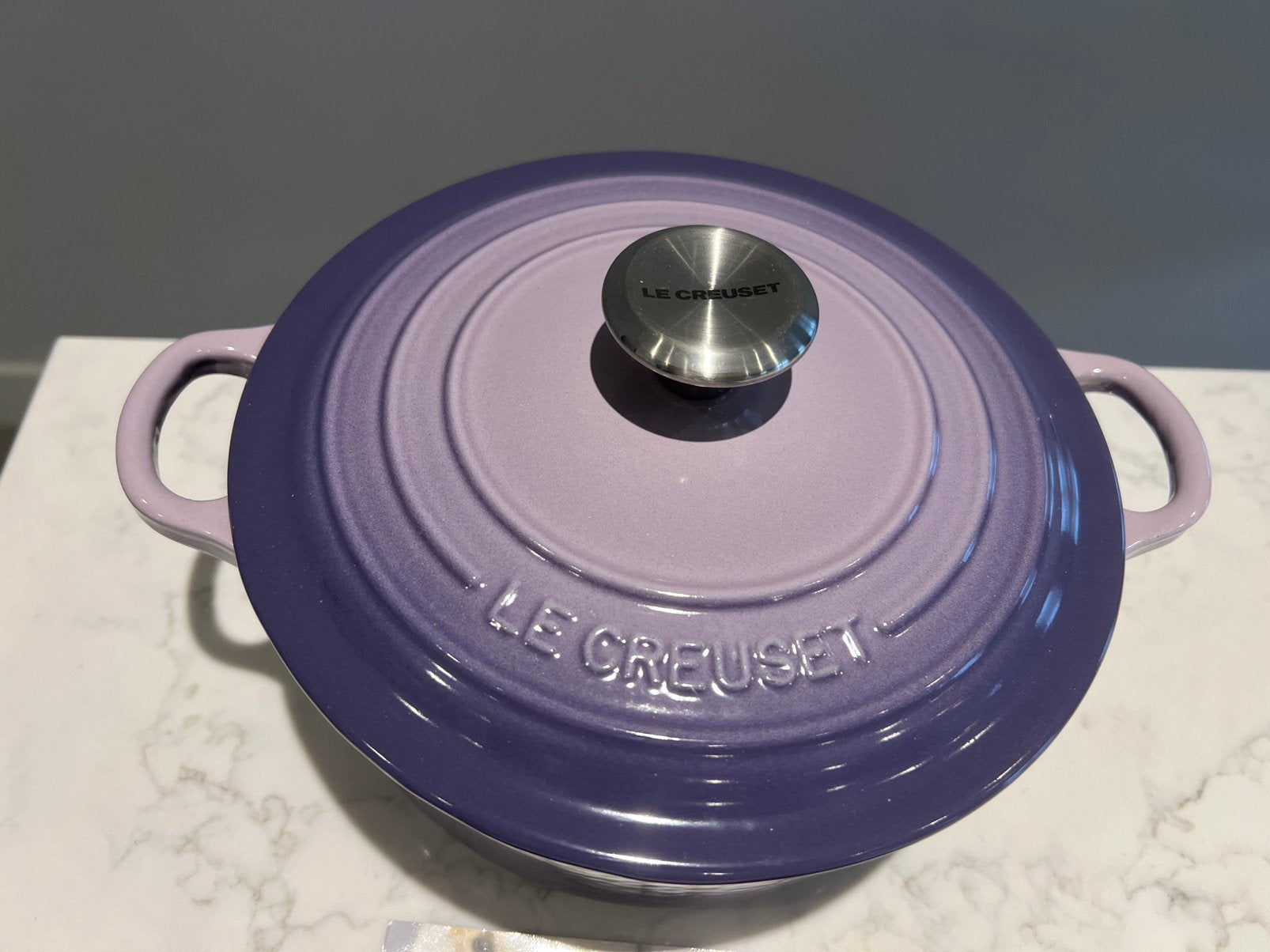 Nieuwe Le Creuset Bleu Berry Purple 20 cm, Geschikt voor inductie, Nieuw, Le Creuset, Ophalen of Verzenden