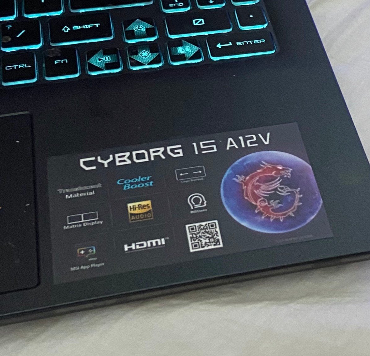 MSI Cyborg 15 A12V Laptop–RTX 4060 / Intel i7 / 16GB RAM, Ophalen, 15 inch, Zo goed als nieuw, Gaming