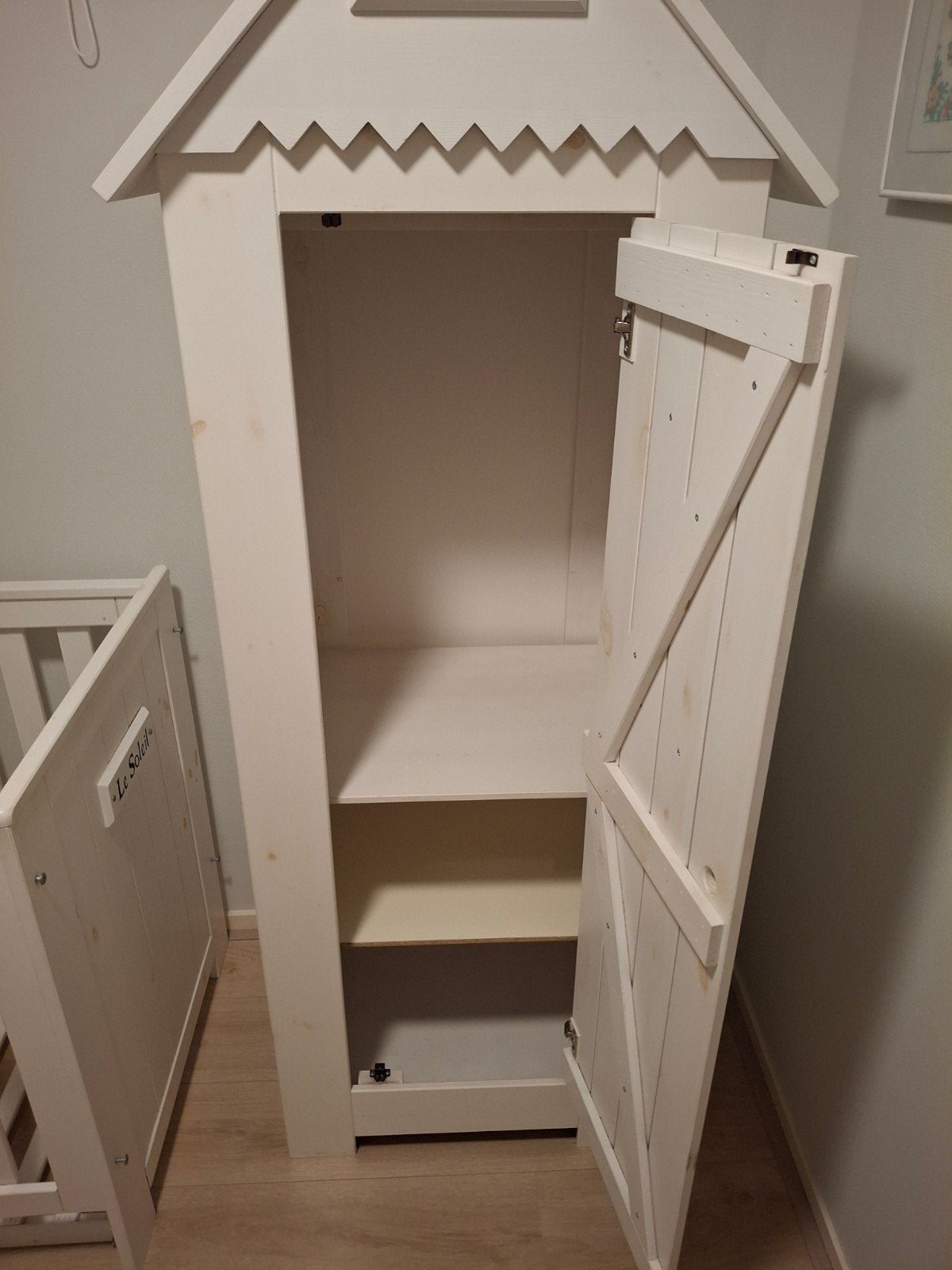 Complete Kinderkamer: Ledikant, Kast, Commode, Lamp, Kinderen en Baby's, Kinderkamer | Complete kinderkamers, Ophalen, Gebruikt