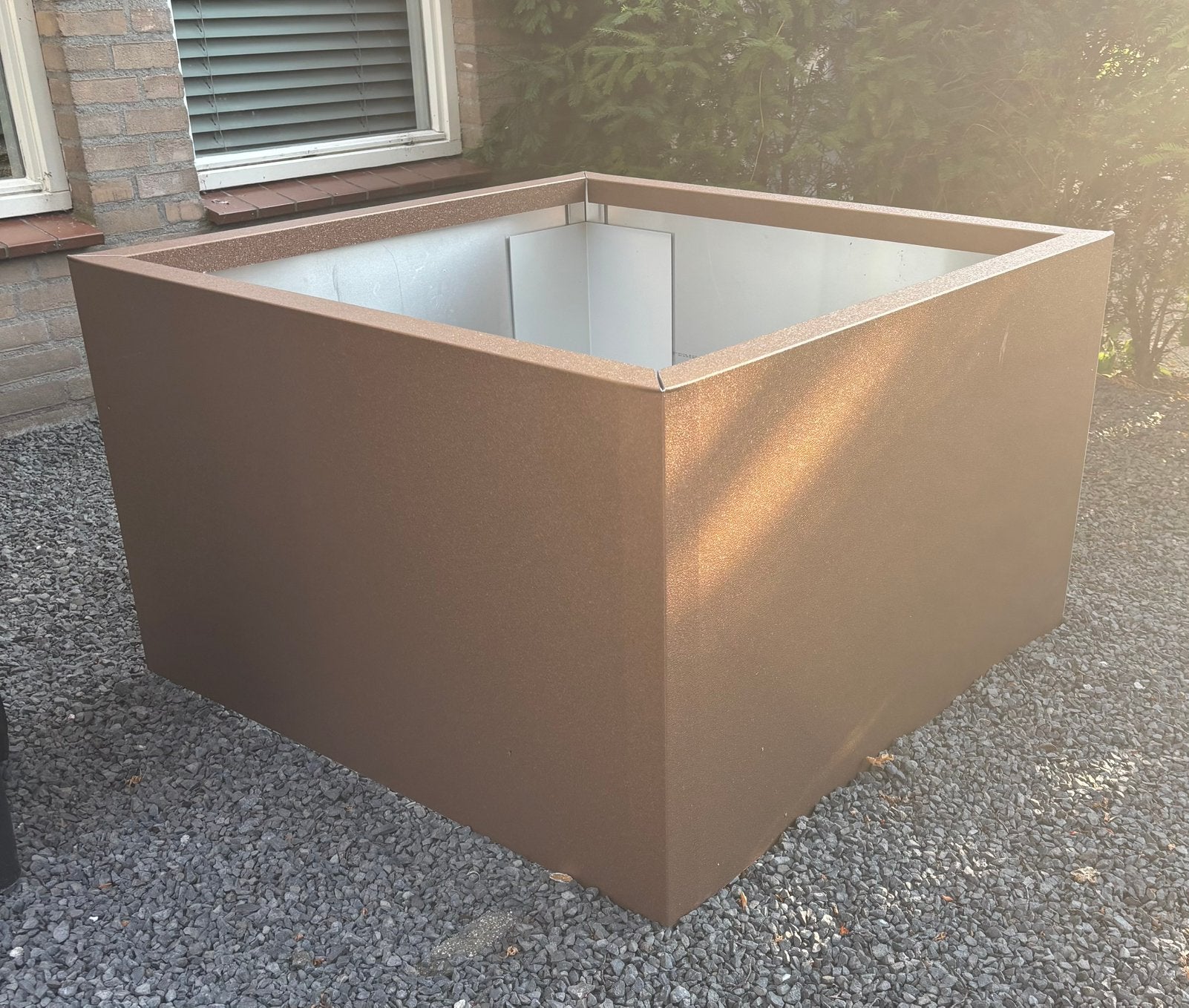 Grote buiten plantenbak, Tuin en Terras, Bloembakken en Plantenbakken, Ophalen, Kunststof, 100 cm of meer, Vierkant