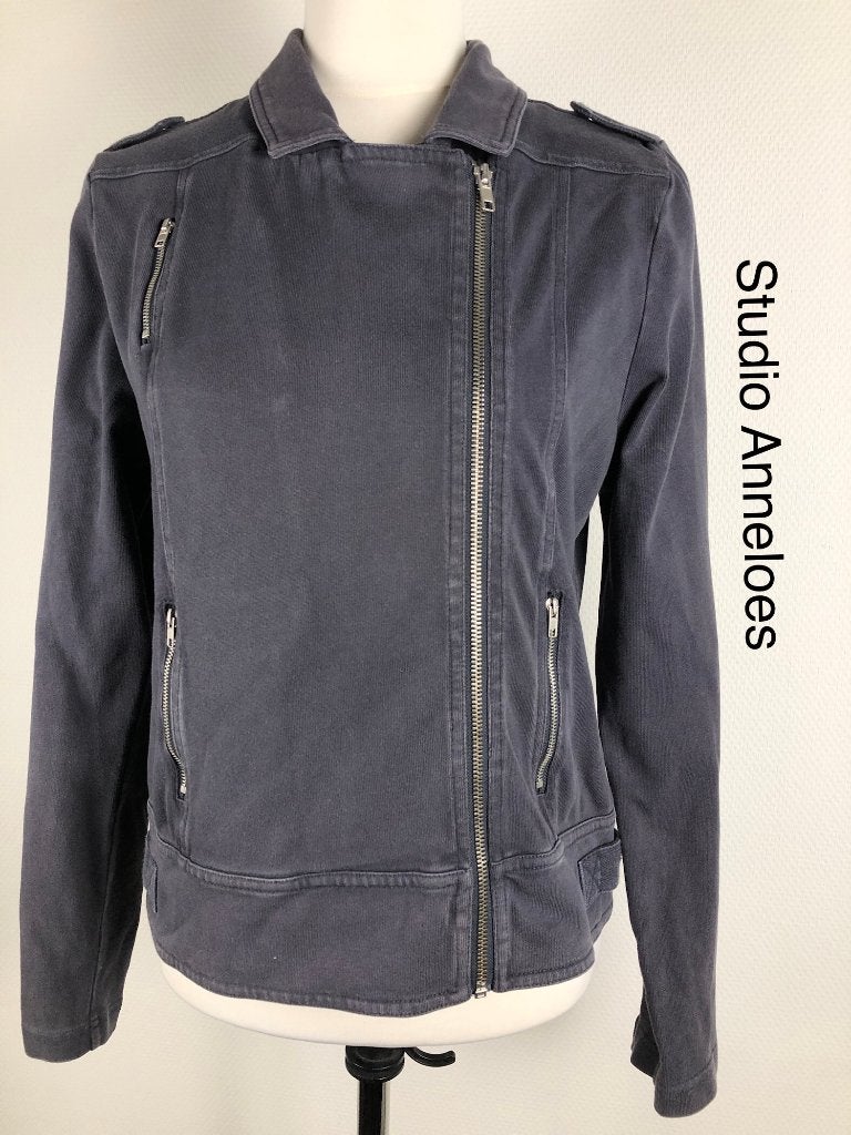Studio Anneloes Spijkerjas  (mt: 40) 15,3/7622, Maat 38/40 (M), Studio Anneloes, Blauw, Studio Anneloes