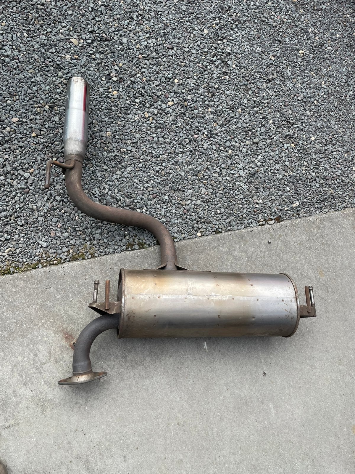 Toyota celica zzt230 t23 achterdemper uitlaat gebruikt, Auto-onderdelen, Ophalen, Toyota