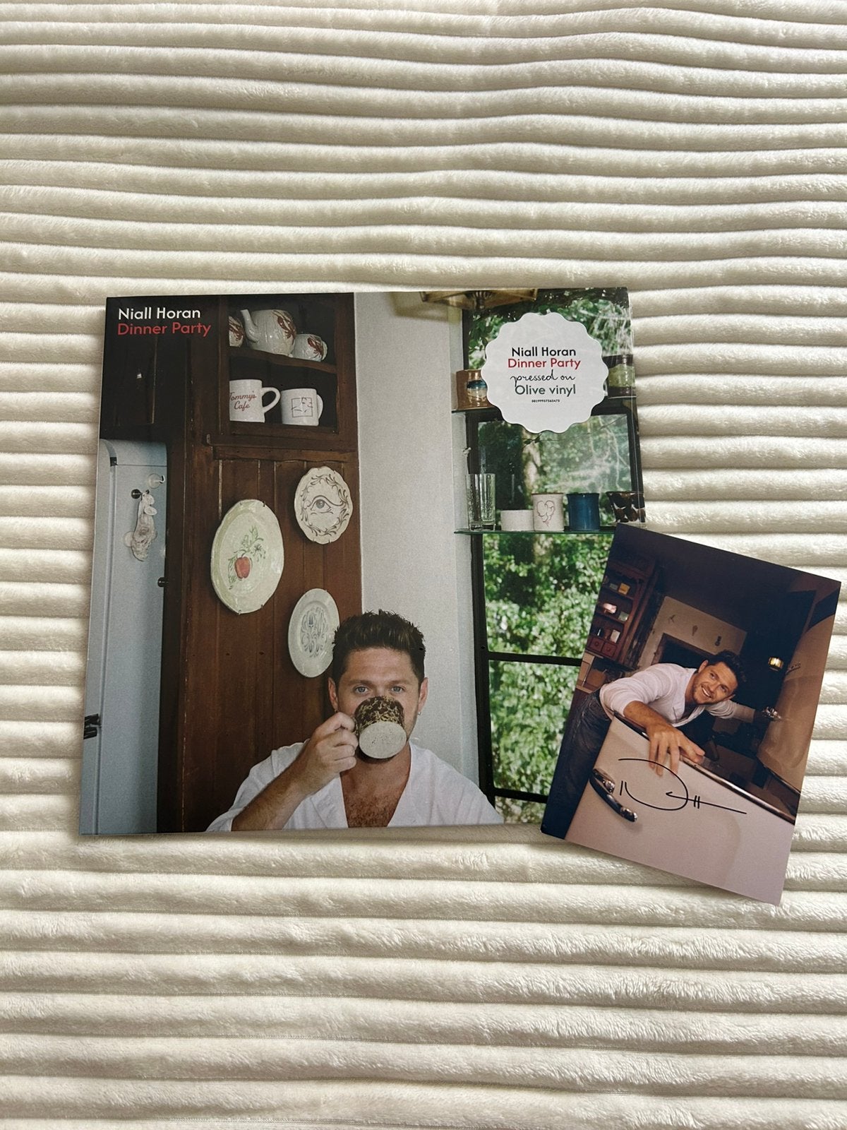 Niall Horan Dinner Party vinyl met signed art card, Cd's en Dvd's, LP, Geseald, 12 inch, Nieuw in verpakking