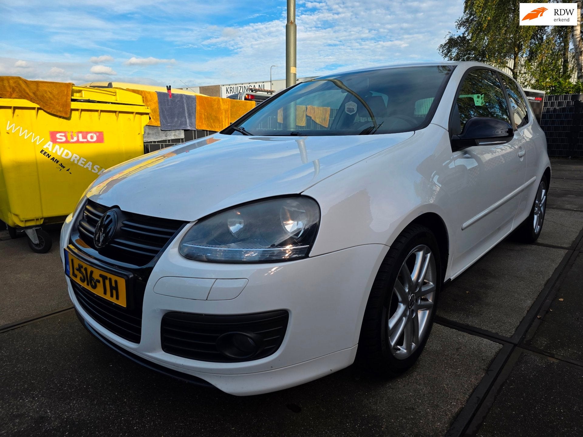 Volkswagen Golf 1.6 GT dak/AIRCO, Auto's, Voorwielaandrijving, Gebruikt, 4 cilinders, 620 kg