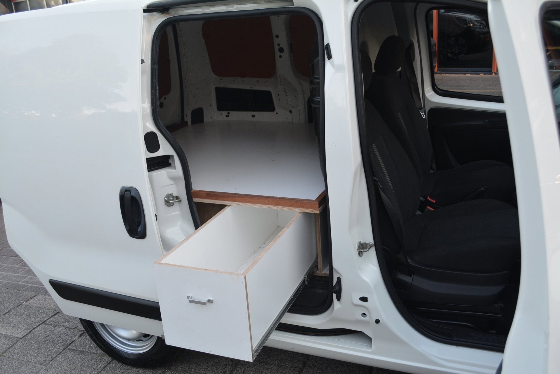 Fiat Fiorino 1.3 MJ, Auto's, Voorwielaandrijving, Stof, Gebruikt, Euro 6