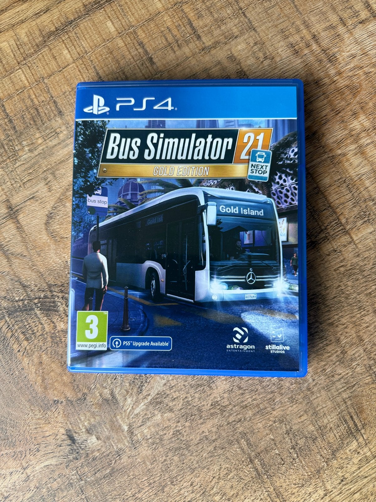 Bus Simulator 21 Gold Edition PS4 - Zo goed als nieuw, Spelcomputers en Games, Online, 1 speler, Ophalen of Verzenden, Zo goed als nieuw
