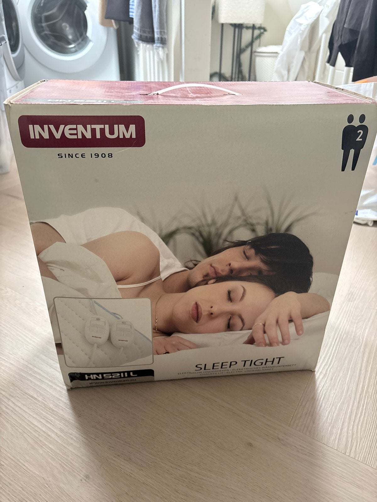 Inventum Elektrische Onderdeken Tweepersoons, Wit, Ophalen of Verzenden, Deken of Dekbed, Nieuw