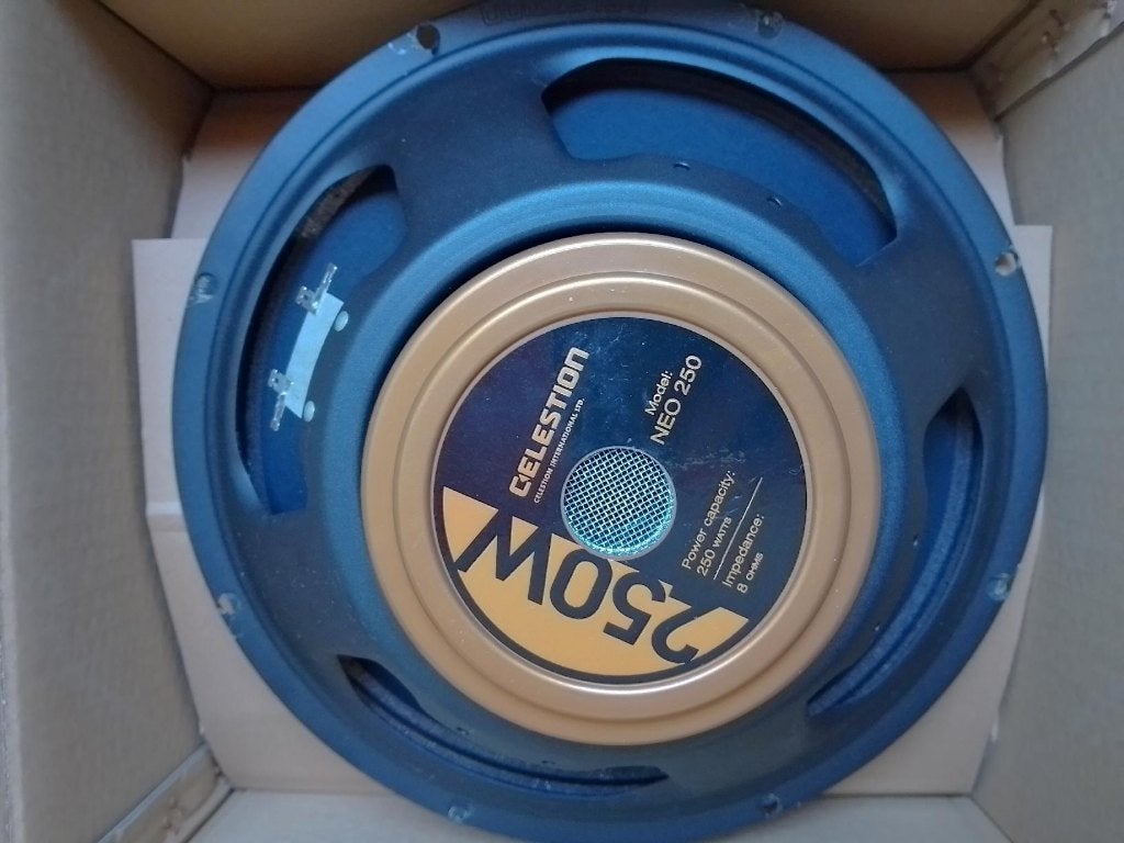 Celestion Neo 250W Copperback 12" gitaarspeaker, Ophalen of Verzenden, Zo goed als nieuw, Gitaar, 100 watt of meer