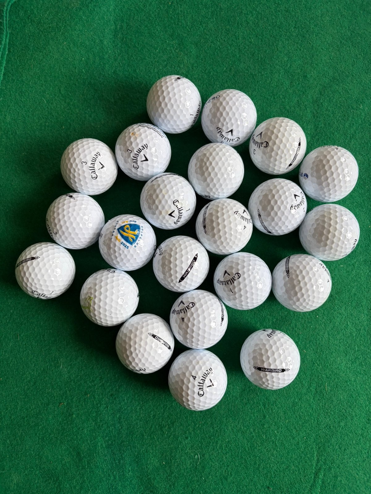 CALLAWAY WARBIRD 60 stuks, Ophalen, Zo goed als nieuw, Bal(len), Callaway